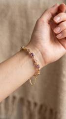 Purple Tulip Bangle