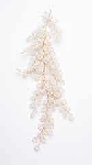 Pearl Crystal Hair Vine | Bridal Beaded Hair Accessory for Wedding and Special Occasions